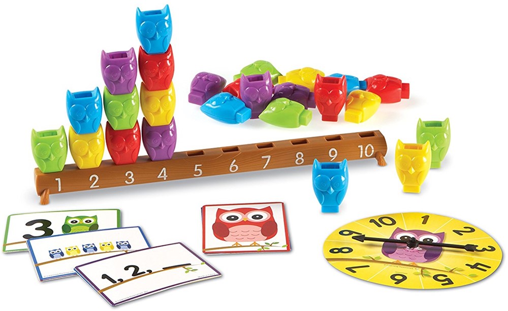 Learning Resources - 1-10 Tel Uiltjes Activiteitenset