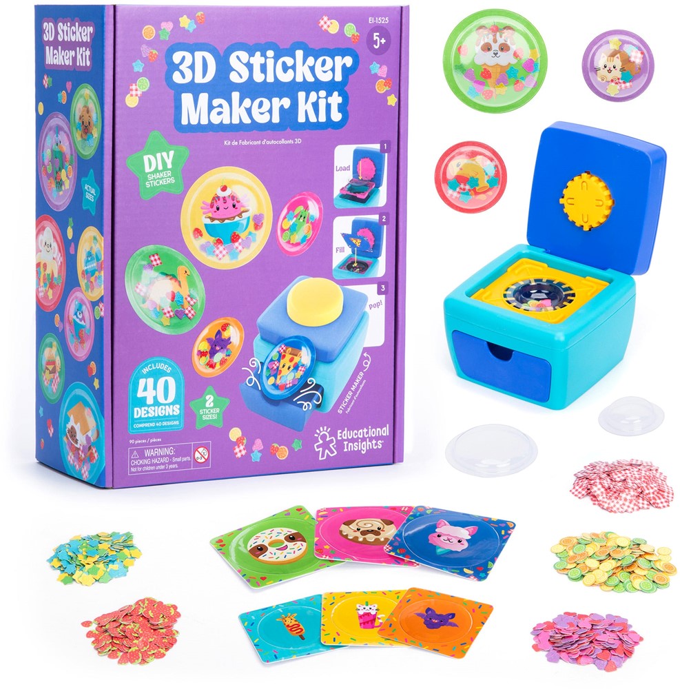 Learning Resources - 3D Stickers Maakset