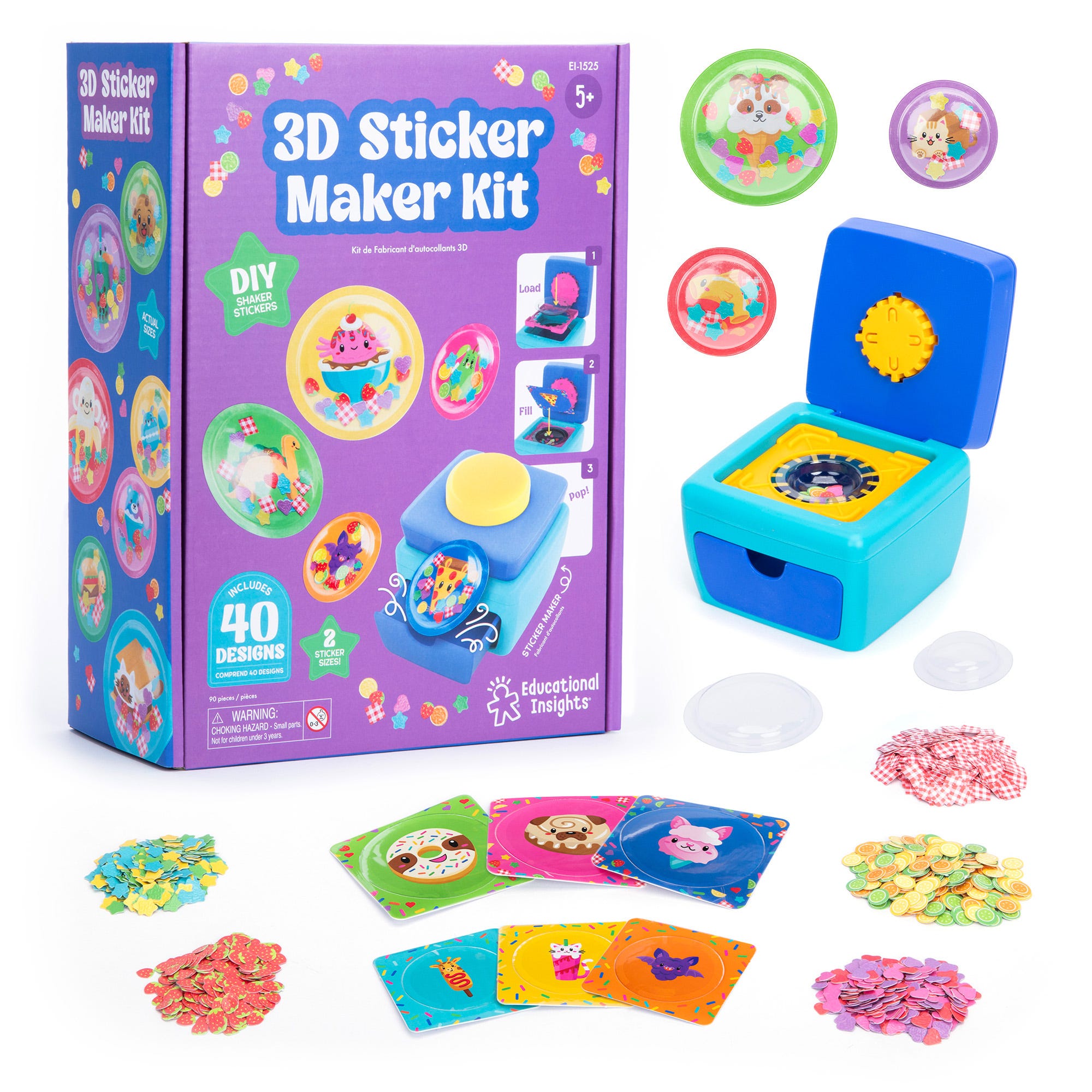 Learning Resources - 3D Stickers Maakset