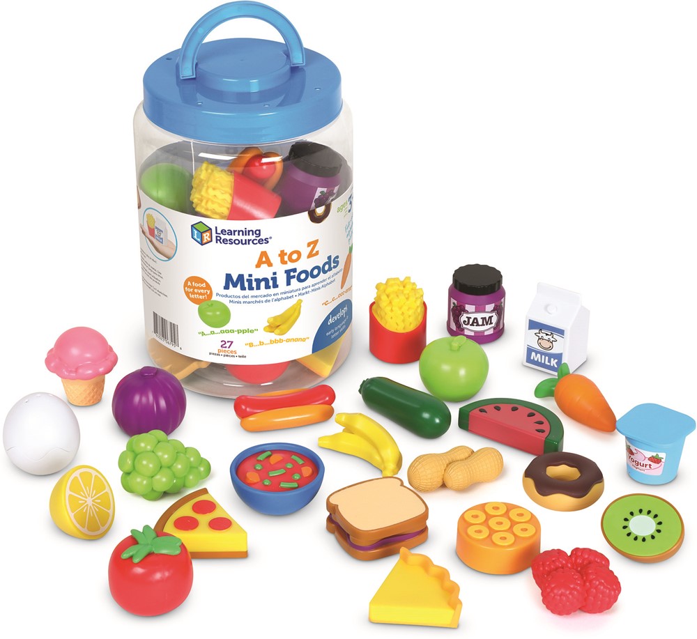 Learning Resources - A tot Z Mini Voedsel