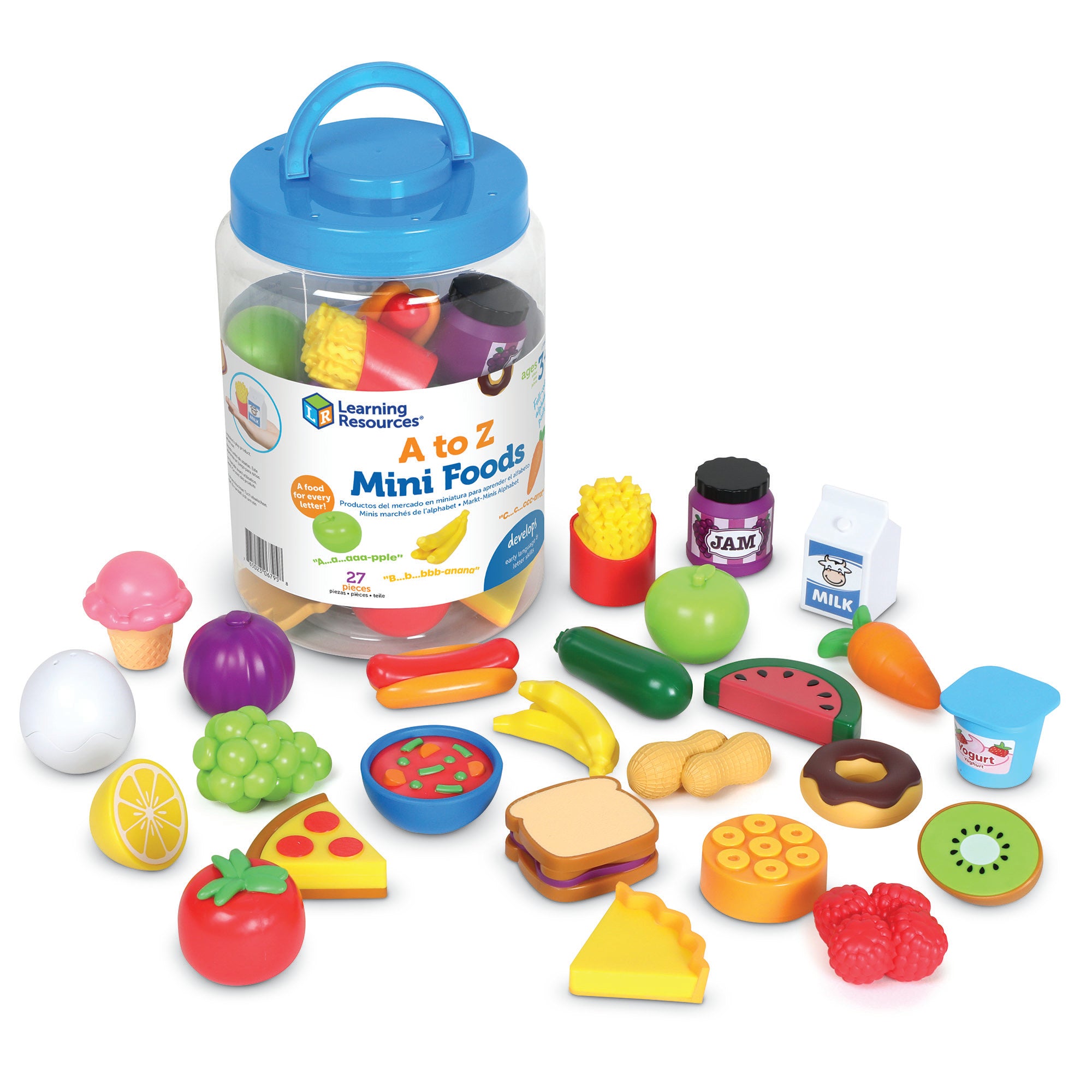Learning Resources - A tot Z Mini Voedsel