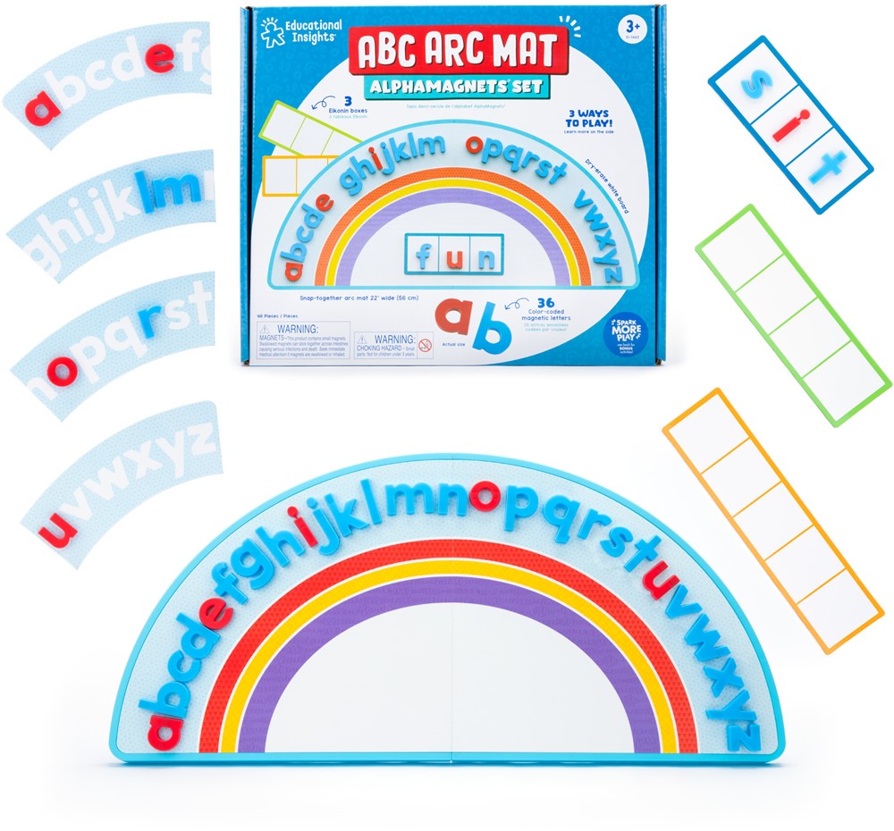 Learning Resources - ABC Boogmat met AlphaMagnets® Set