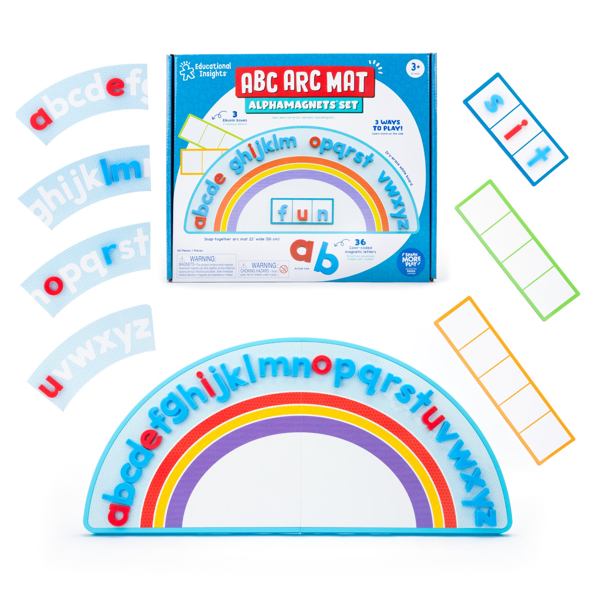 Learning Resources - ABC Boogmat met AlphaMagnets® Set
