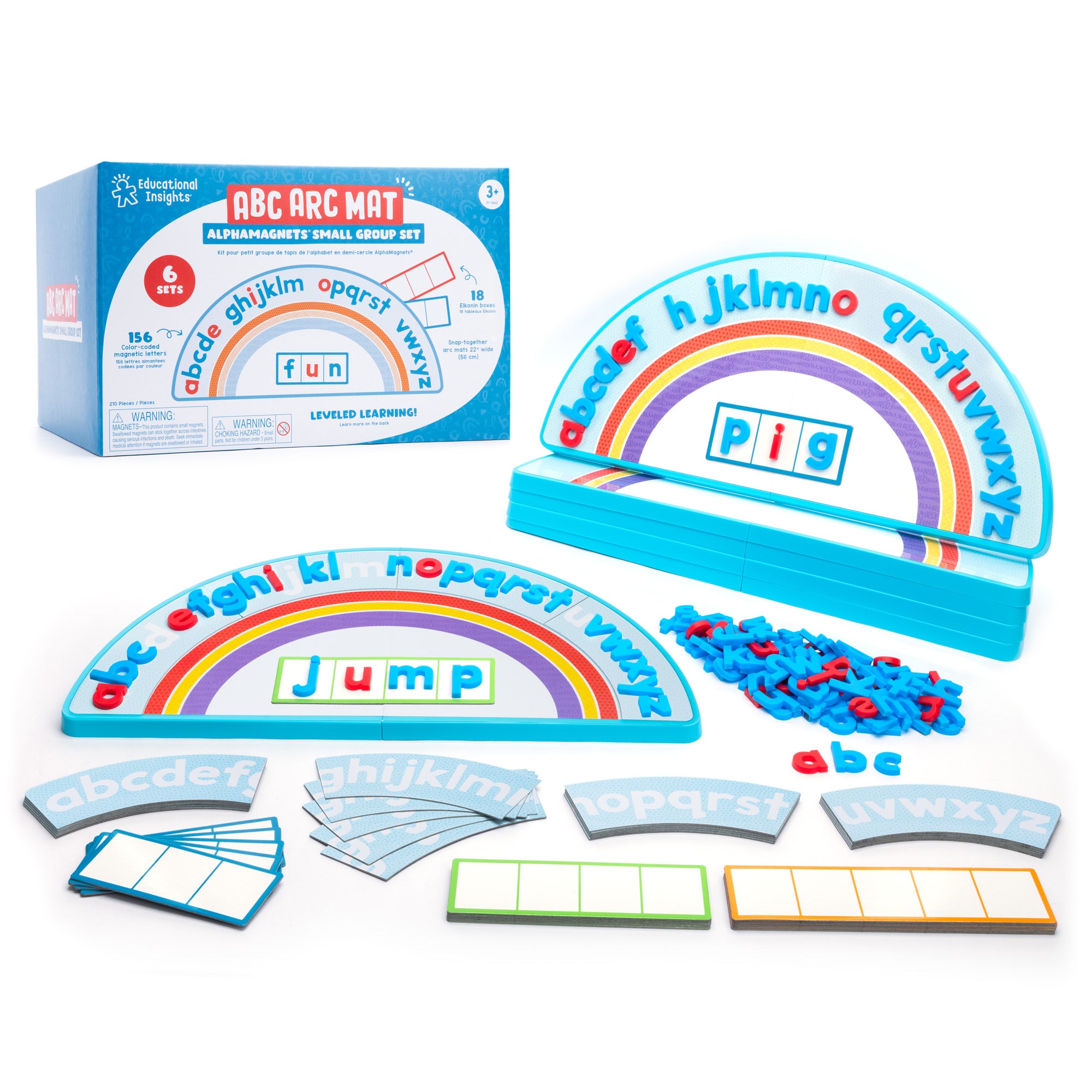 Learning Resources - ABC Arc Mat Alphamagnets® Kleine Groep Set
