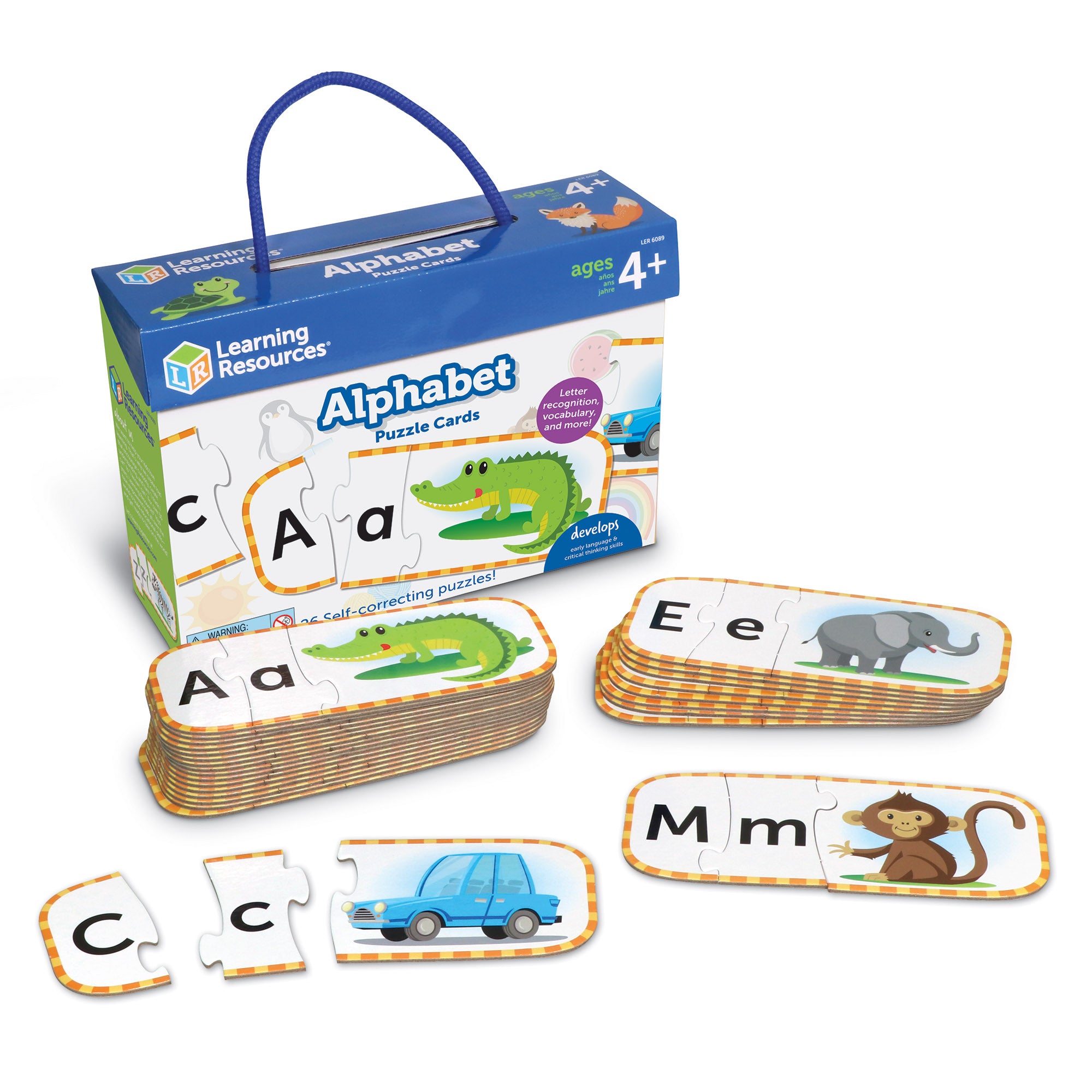 Learning Resources - Alfabet Puzzelkaarten