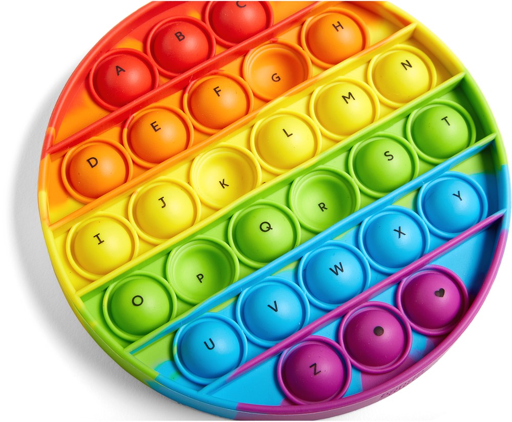 Learning Resources - Alfabet Sensorische Bubble Poppers, Set van 6