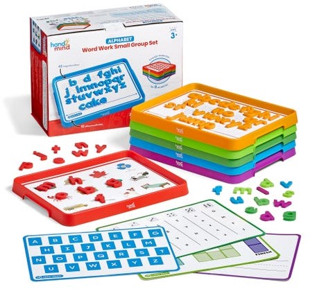 Learning Resources - Alfabetkaarten Woordvorming Set voor Kleine Groepen