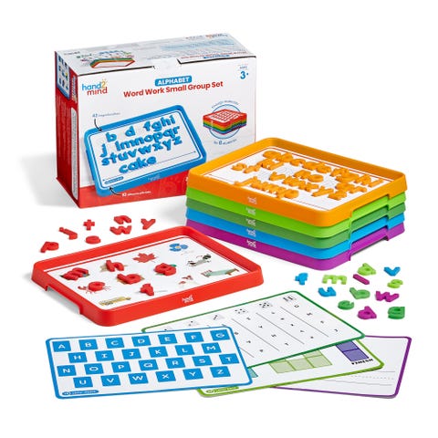 Learning Resources - Alfabetkaarten Woordvorming Set voor Kleine Groepen