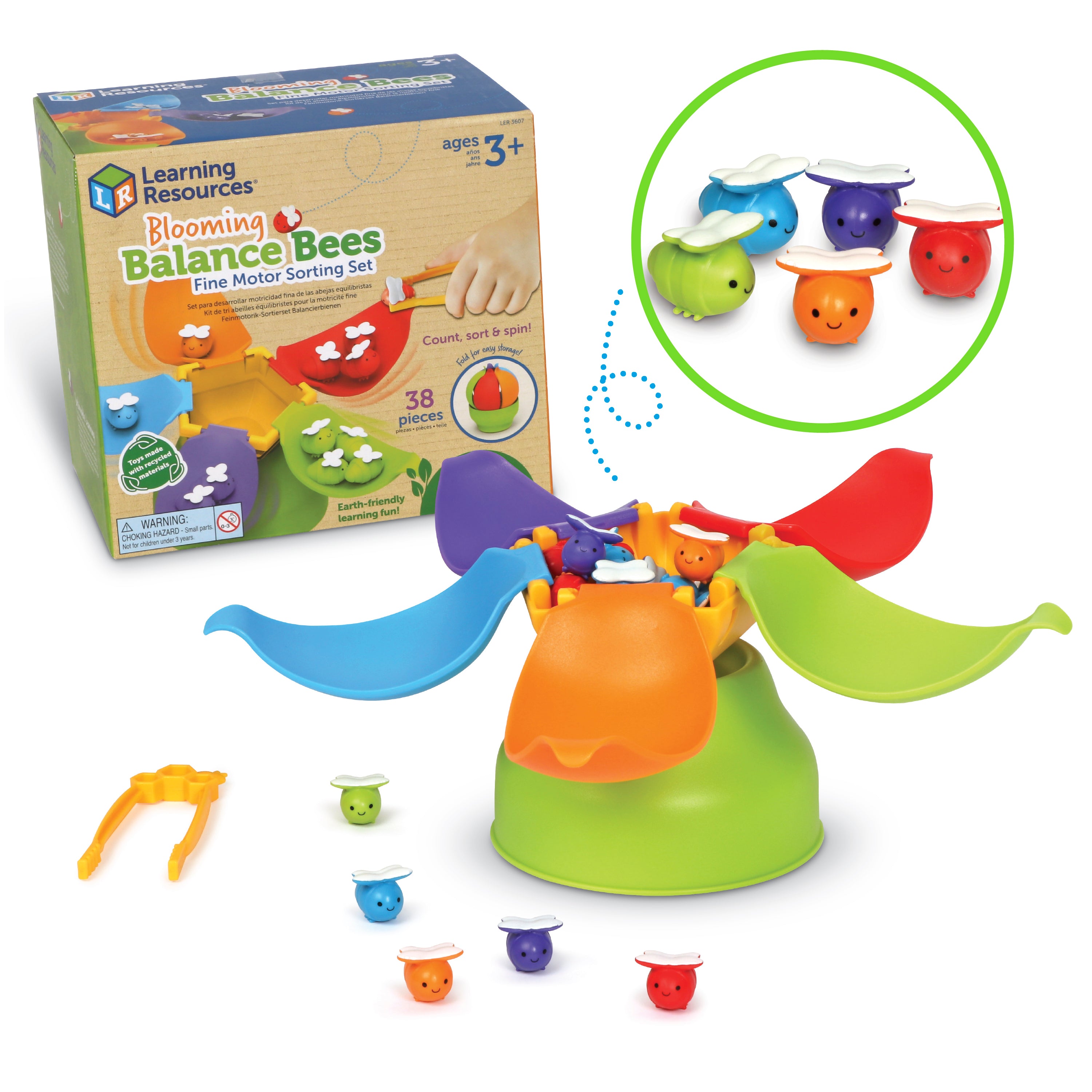 Learning Resources - Balancerende Bijen Telspel