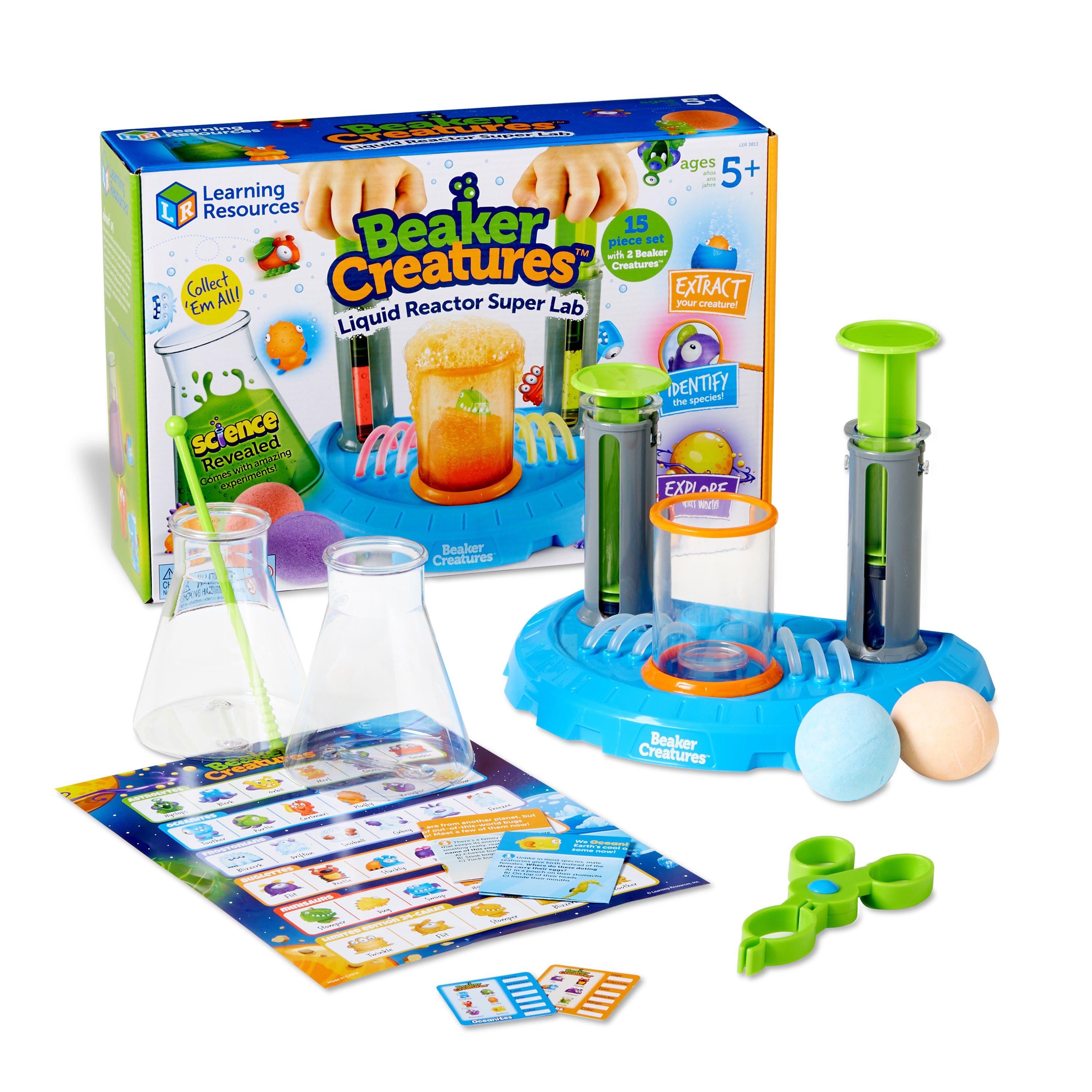Learning Resources - Beaker Creatures Vloeistof Reactor Super Lab