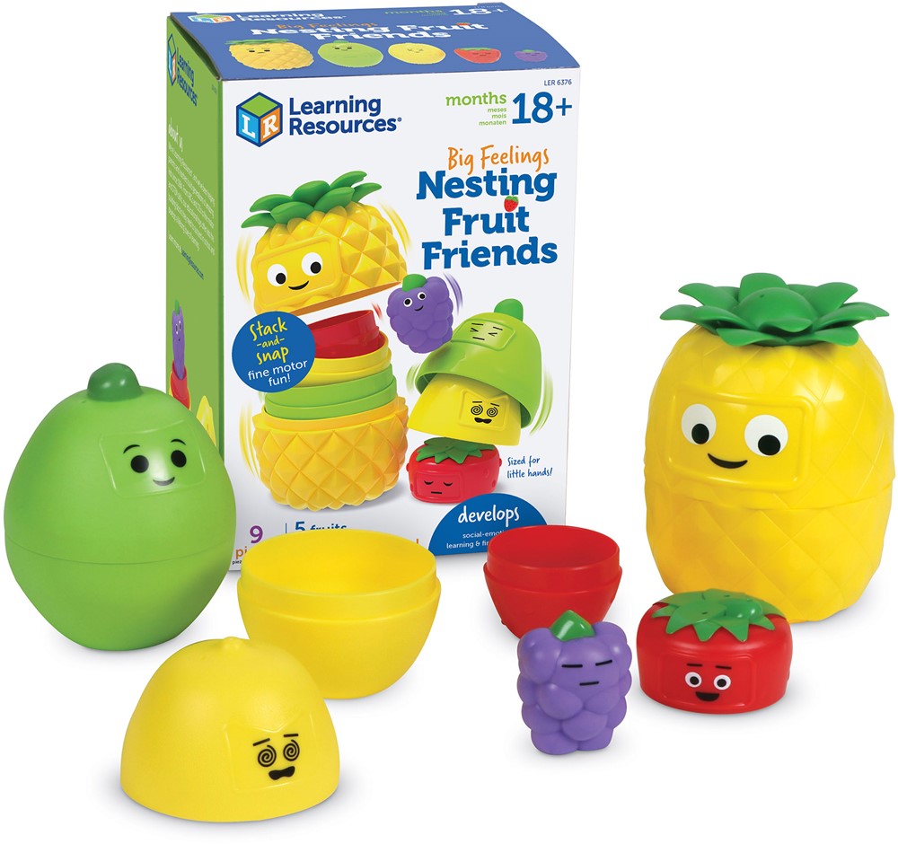 Learning Resources - Grote Gevoelens Nestfruit Vriendjes