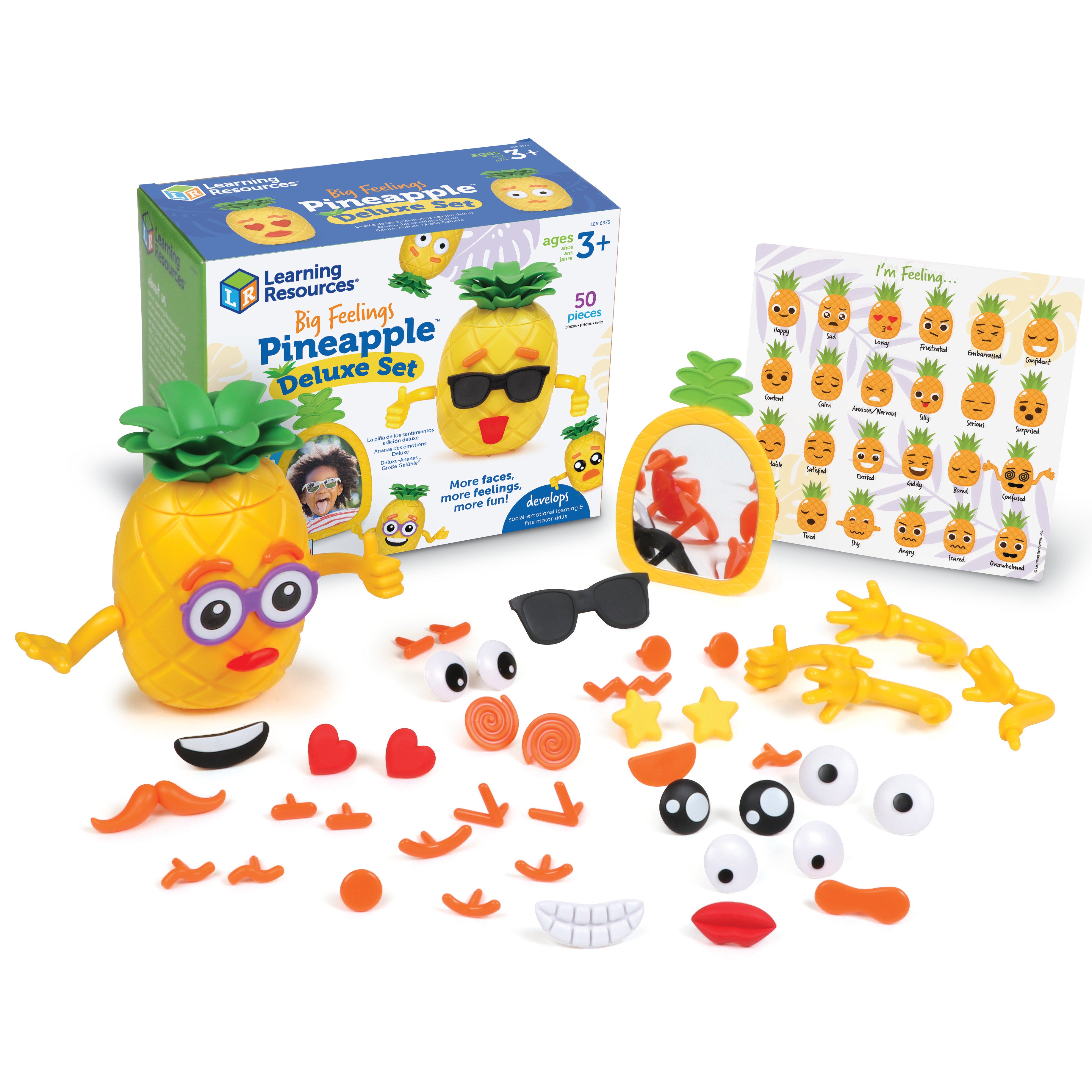 Learning Resources - Big Feelings Ananas Deluxe Set