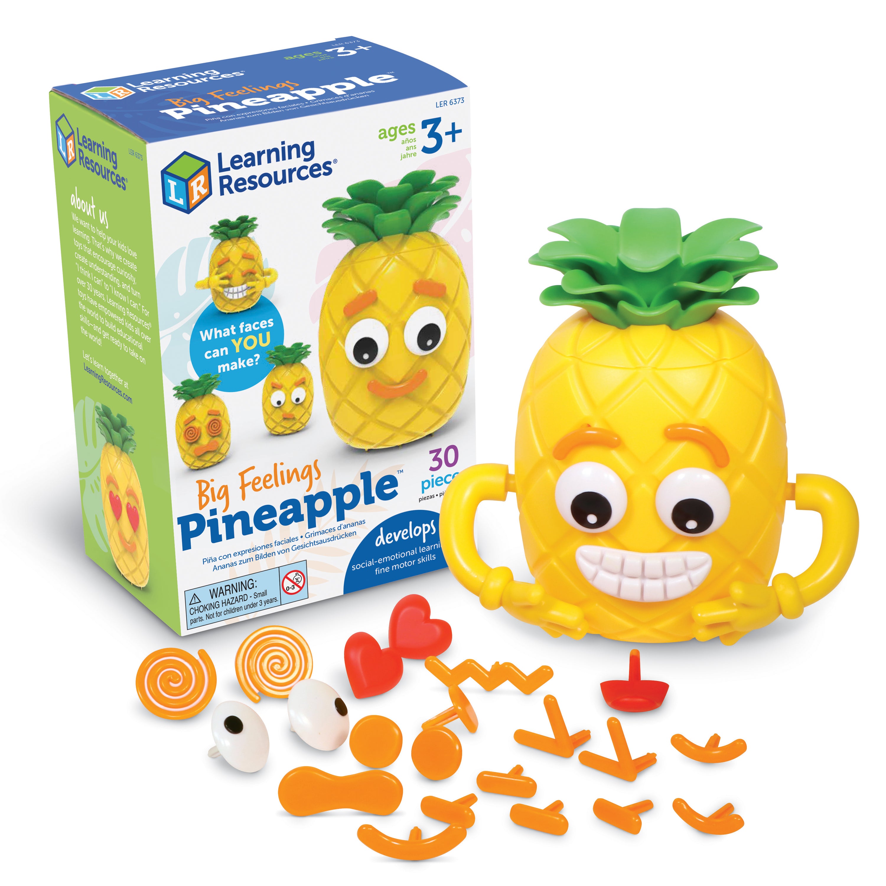Learning Resources - Big Feelings Ananas - Emoties Leren