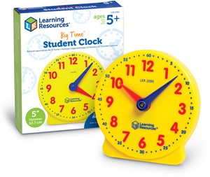 Learning Resources - Big Time® Learning Clocks® Leerklok voor Leerlingen