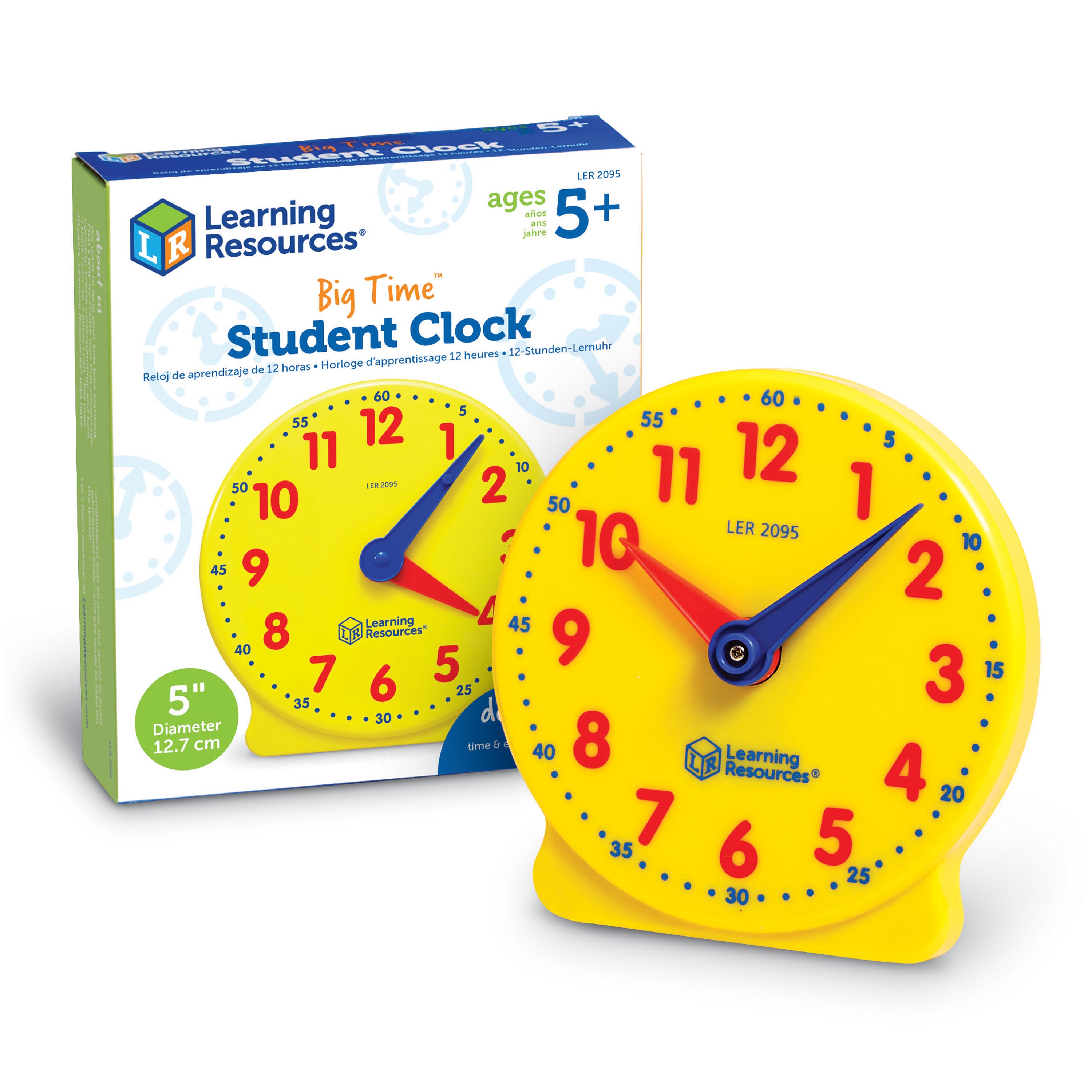 Learning Resources - Big Time® Learning Clocks® Leerklok voor Leerlingen