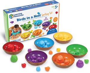 Learning Resources - Vogeltjes in Nest Sorteer Set
