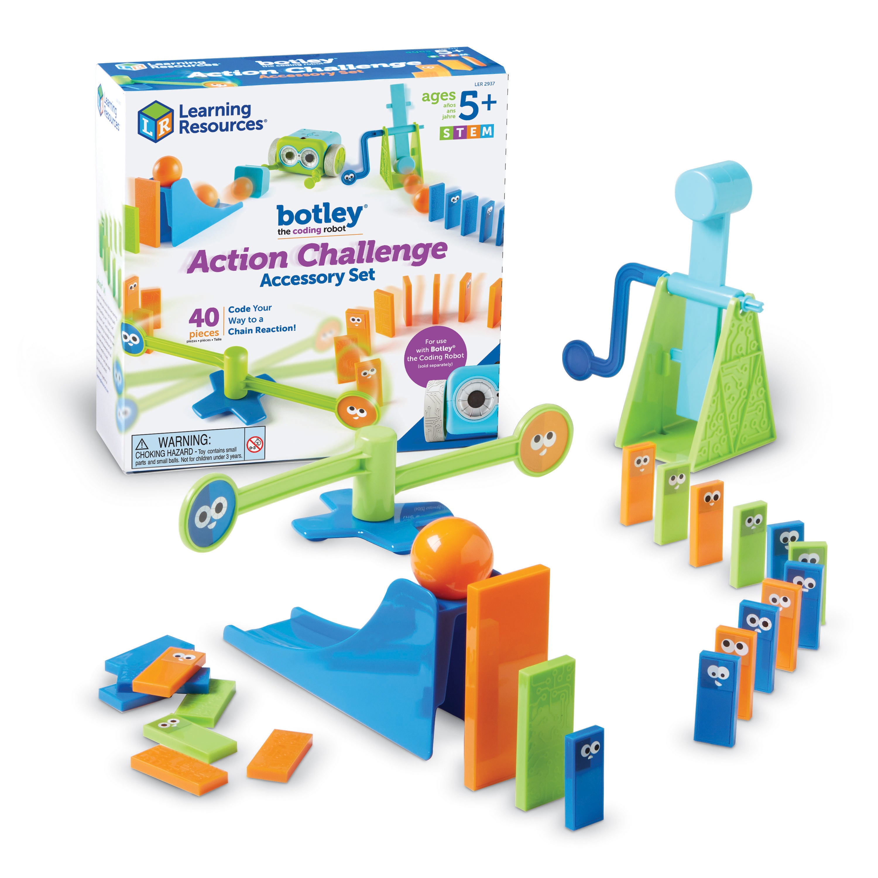 Learning Resources - Botley de Programmeerrobot Action Challenge Uitbreidingsset