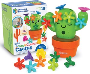 Learning Resources - Carlos de Cactus Telfiguur met Pop Cactus