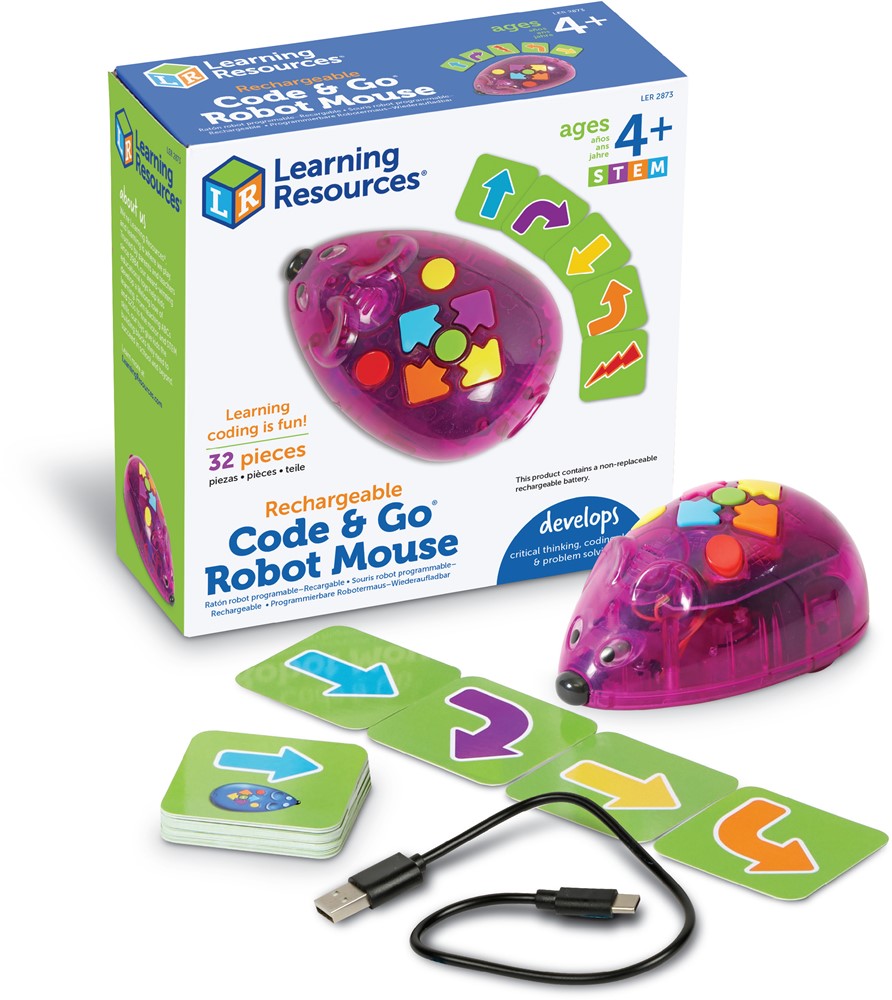Learning Resources - Code & Go Muis Activiteitenset - Oplaadbaar
