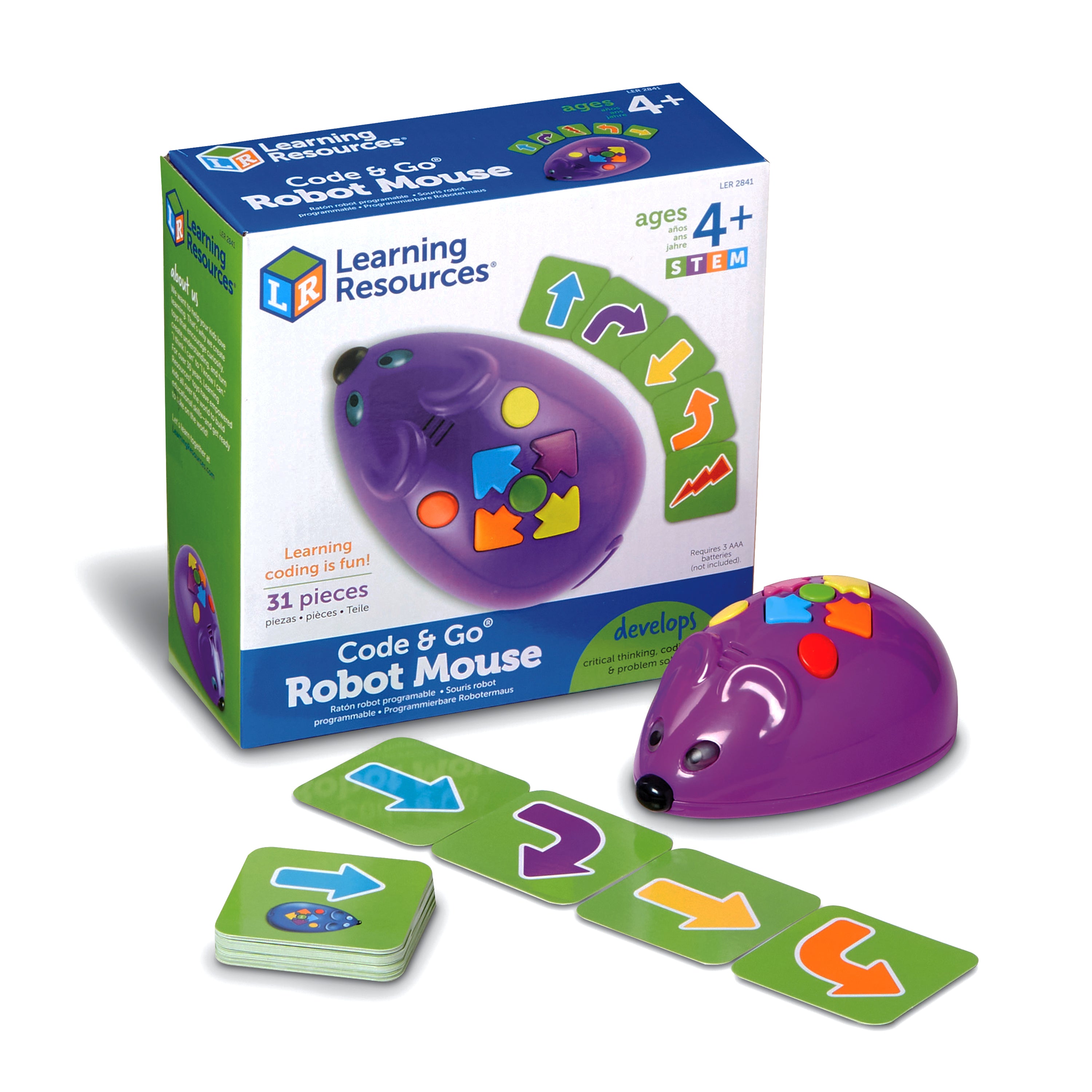 Learning Resources - Code & Go Programmeerbare Robotmuis
