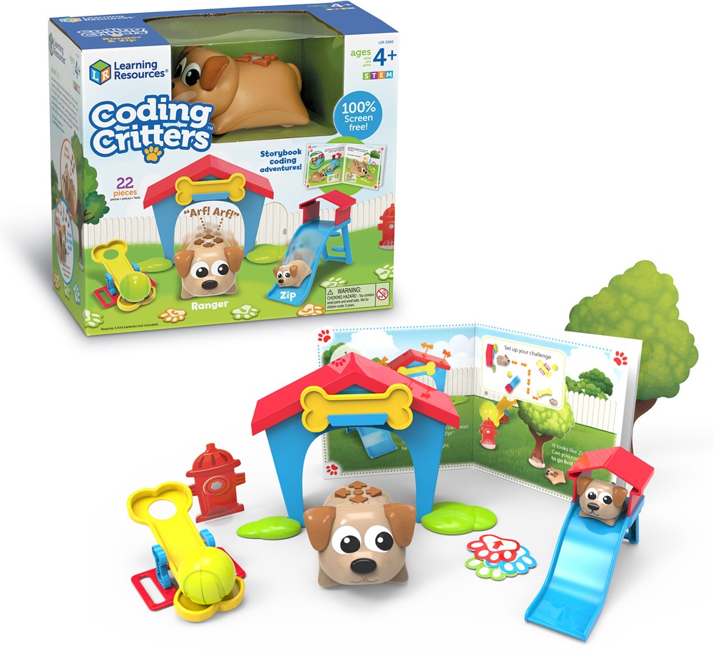 Learning Resources - Coding Critters Ranger en Zip Programmeerbare Huisdieren