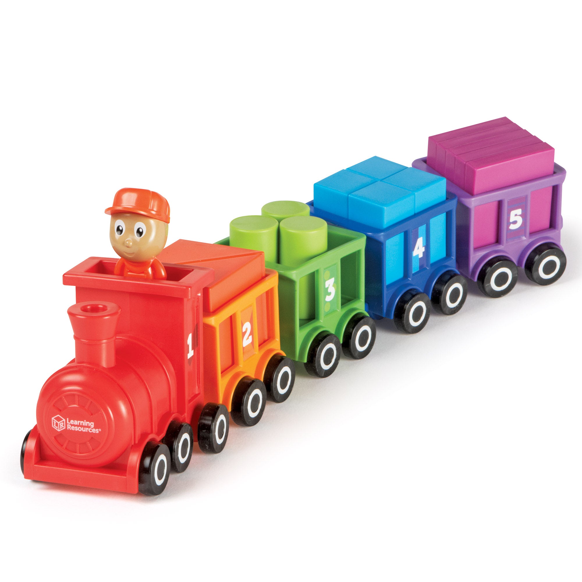Learning Resources - Kleur en Tel Trein