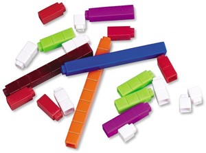 Learning Resources - Connecting Cuisenaire® Rekenstaven Introductie Set (74 stuks)