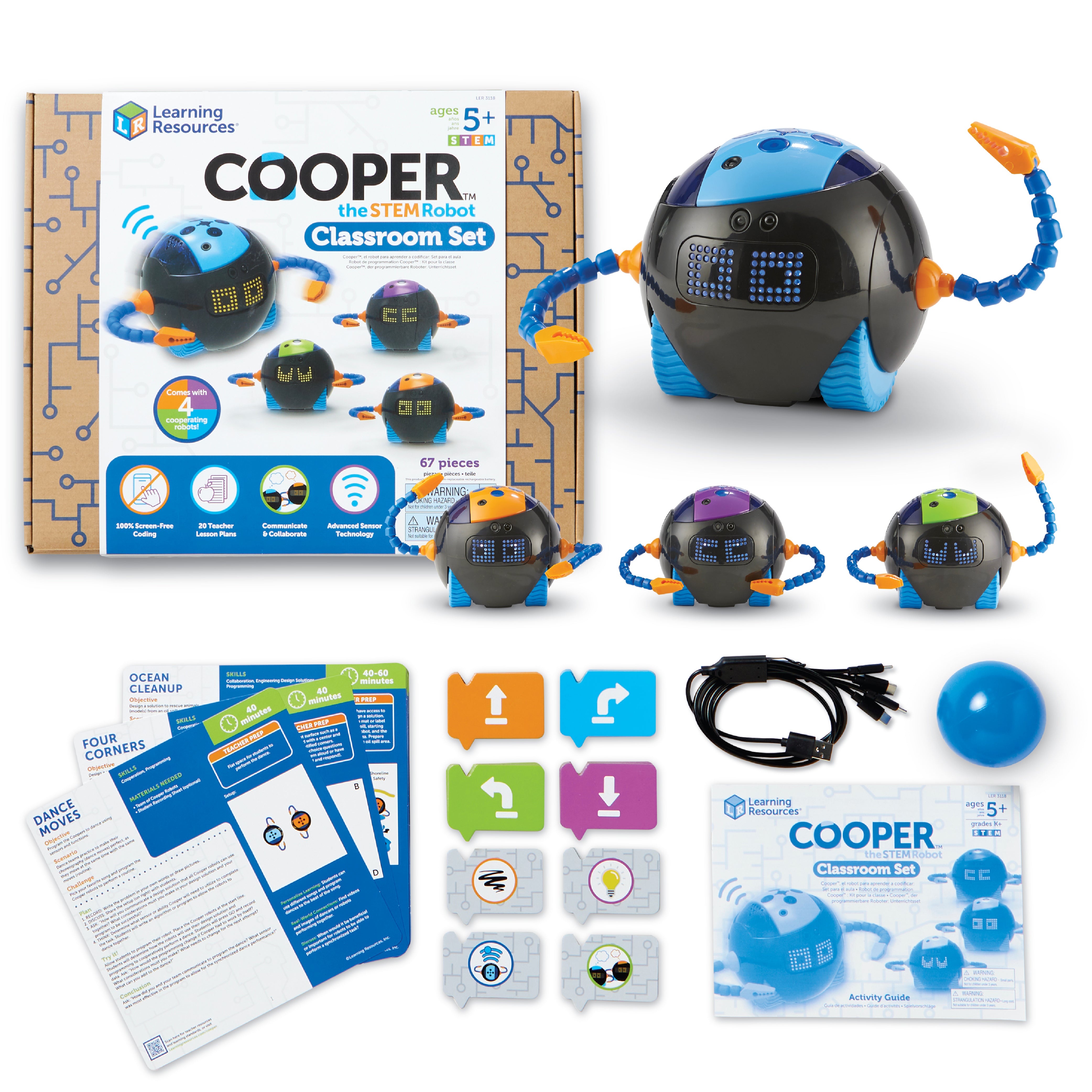 Learning Resources - Cooper de STEM Robot Klassikale Set