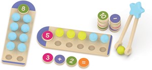 Learning Resources - Tel en Match Houten Set