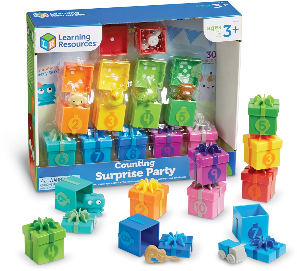 Learning Resources - Counting Surprise Party Telschuren met Vingerpopjes