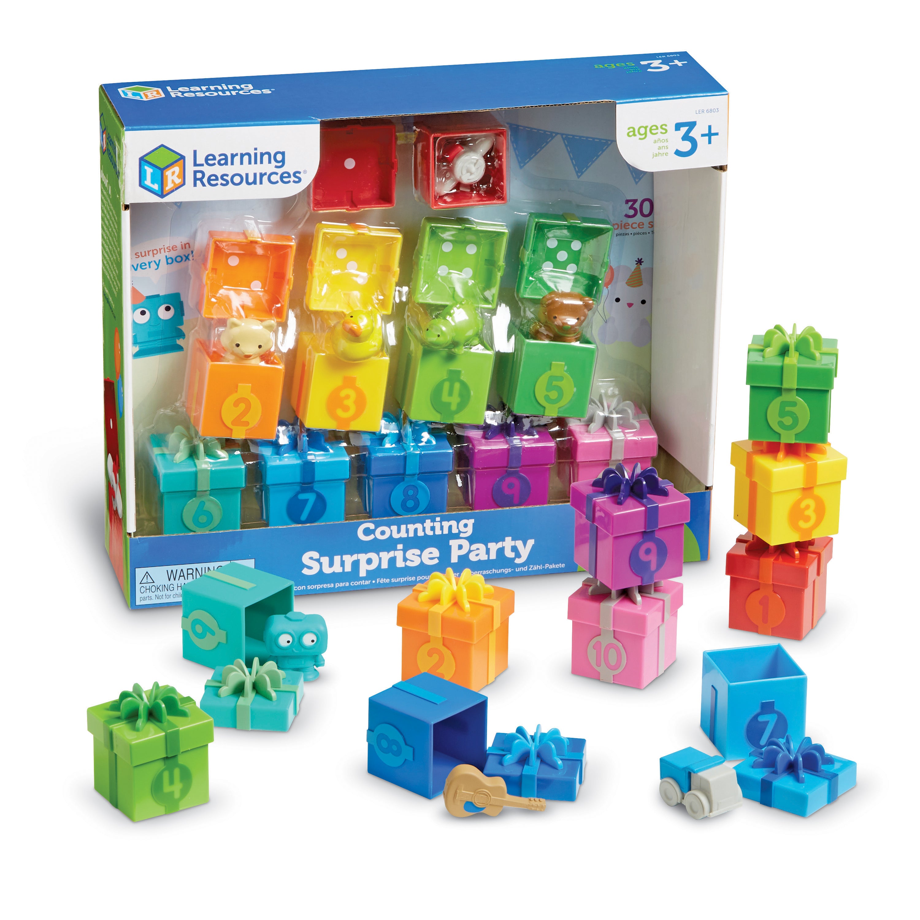 Learning Resources - Counting Surprise Party Telschuren met Vingerpopjes