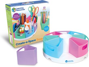 Learning Resources - Create-a-Space™ Opbergstation - Pastel
