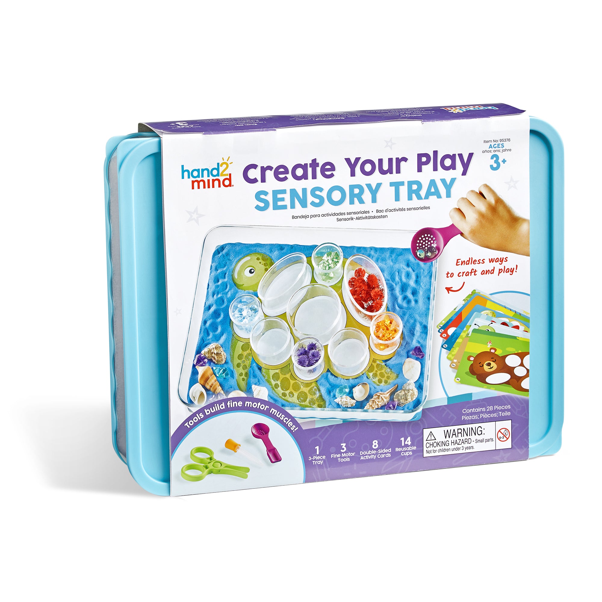 Learning Resources - Dobbelsteenpoppers Schildpad en Zeester - 2 stuks