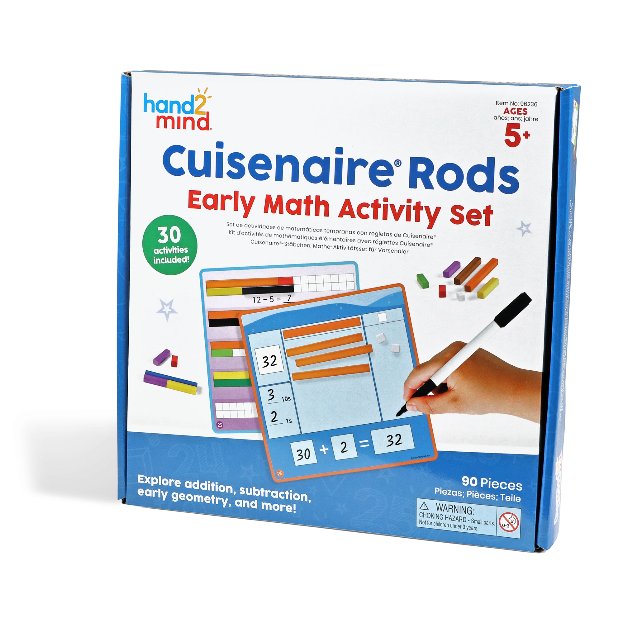 Learning Resources - Cuisenaire® Staven Vroege Wiskunde Activiteitenset