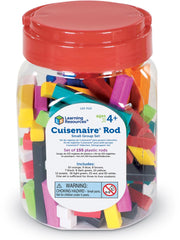 Learning Resources - Cuisenaire Rekenstaven Kleine Groepsset, Plastic (155 stuks)