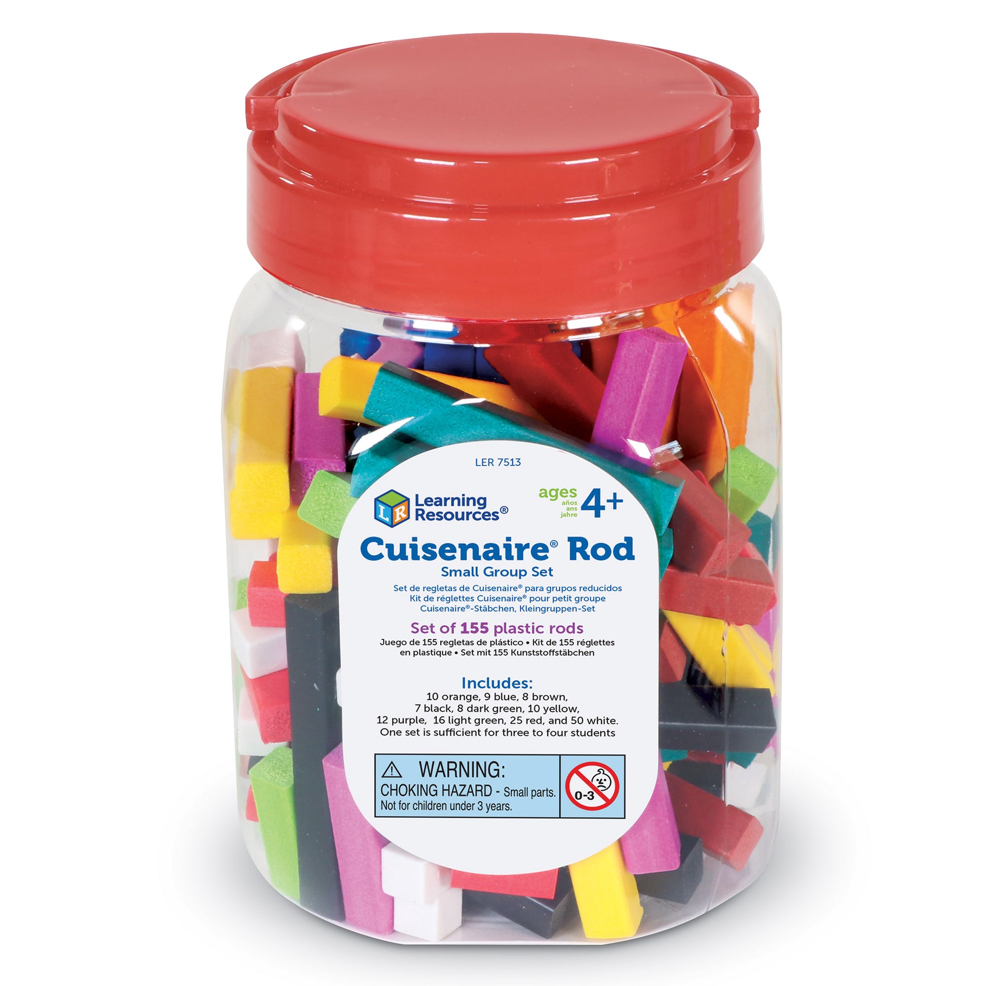 Cuisenaire staafjes set van 155 Learning Resources