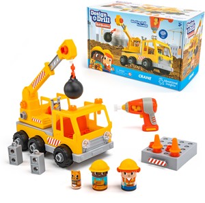 Learning Resources - Design & Drill Bolt Buddies Kraanwagen