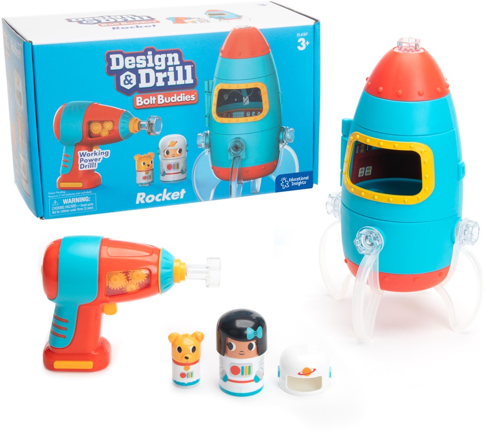 Learning Resources - Design & Drill Bolt Buddies Raket