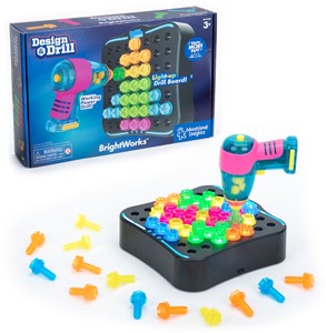 Learning Resources - Design & Drill Brightworks - Boor en Bouw Speelgoed met Licht