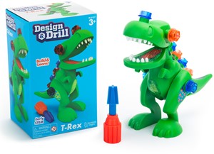 Learning Resources - Design & Drill T-Rex Bouw- en Boorset