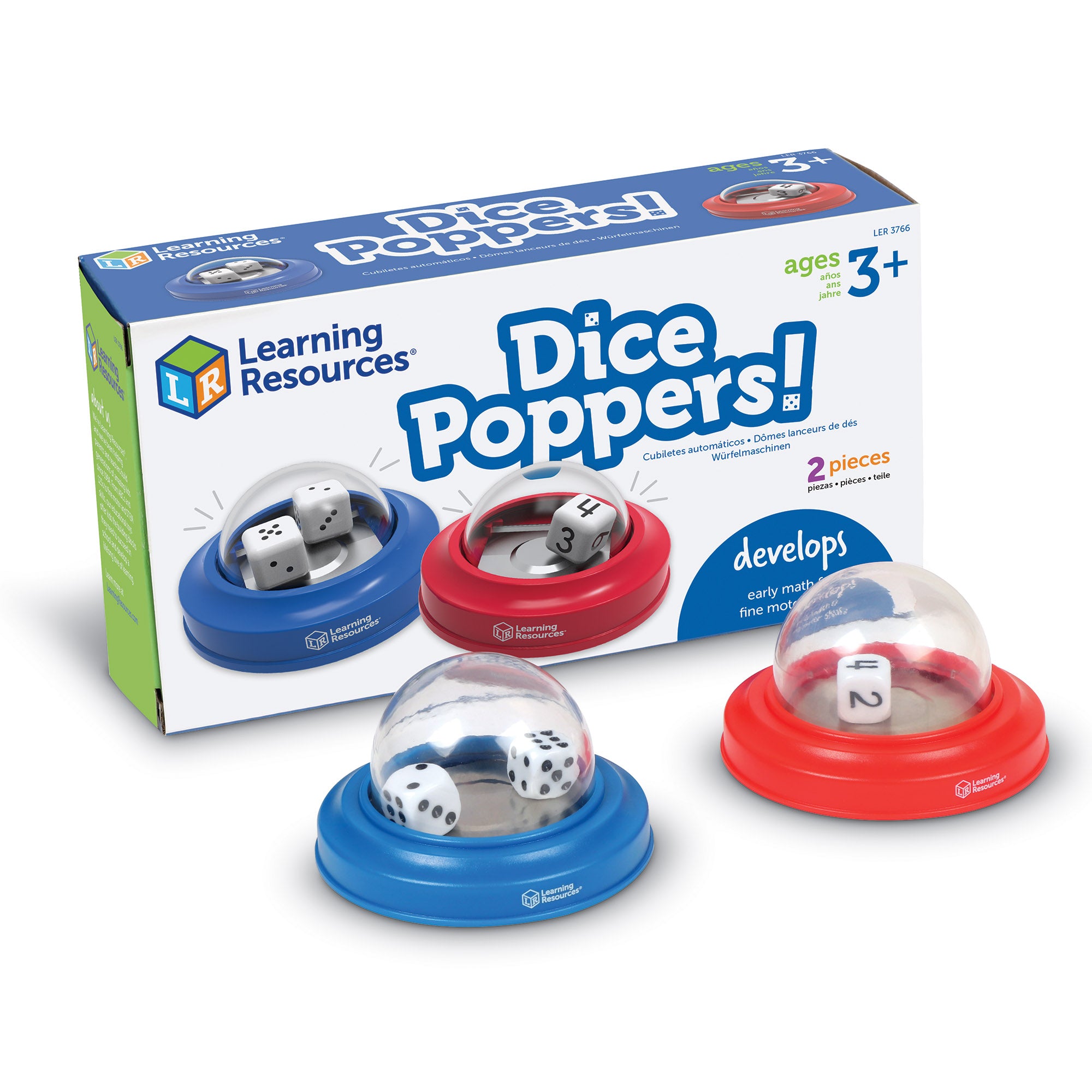 Learning Resources - Dobbelsteenspringers (set van 2)