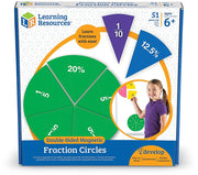 Learning Resources - Dubbelzijdige Magnetische Demonstratie Regenboog Breukencirkels