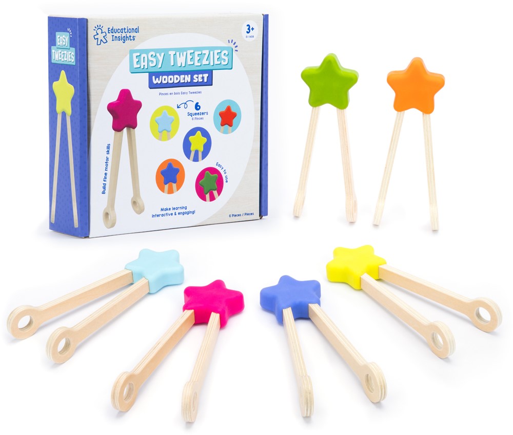Learning Resources - Easy Tweezies Groepsset met Grijptrainingstangen