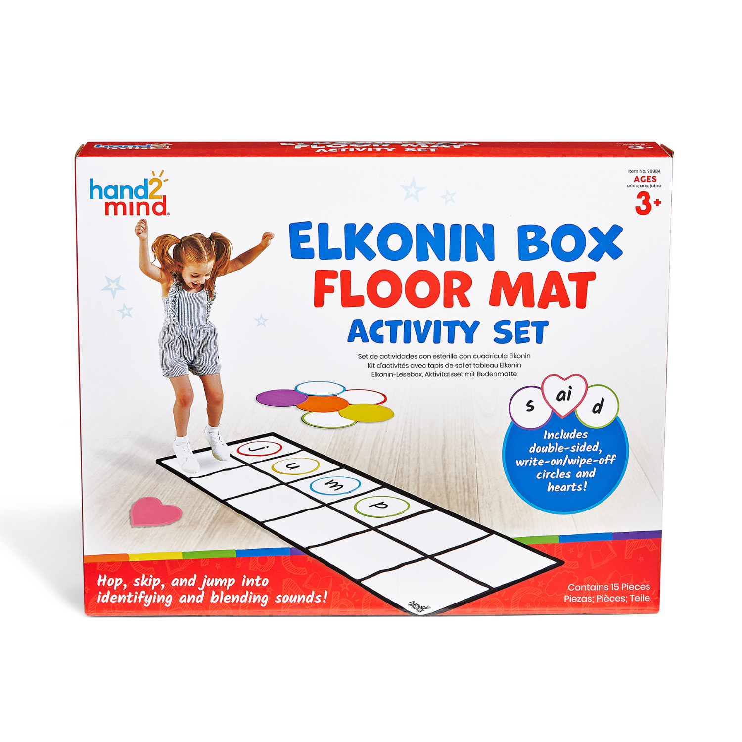 Learning Resources - Elkonin Klankvloermat Activiteitenset