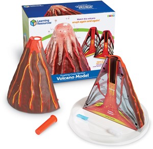 Learning Resources - Uitbarstende Vulkaan Dwarsdoorsnede Model