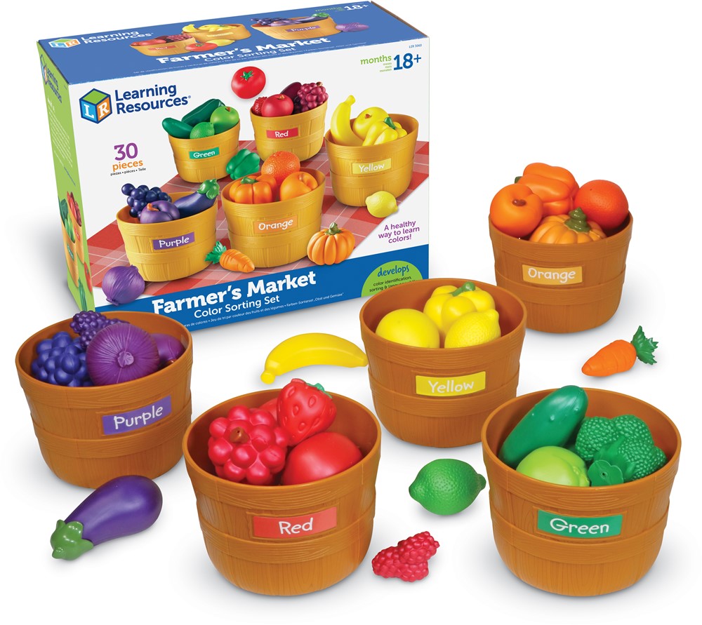 Learning Resources - Boerenmarkt Kleuren Sorteer Set