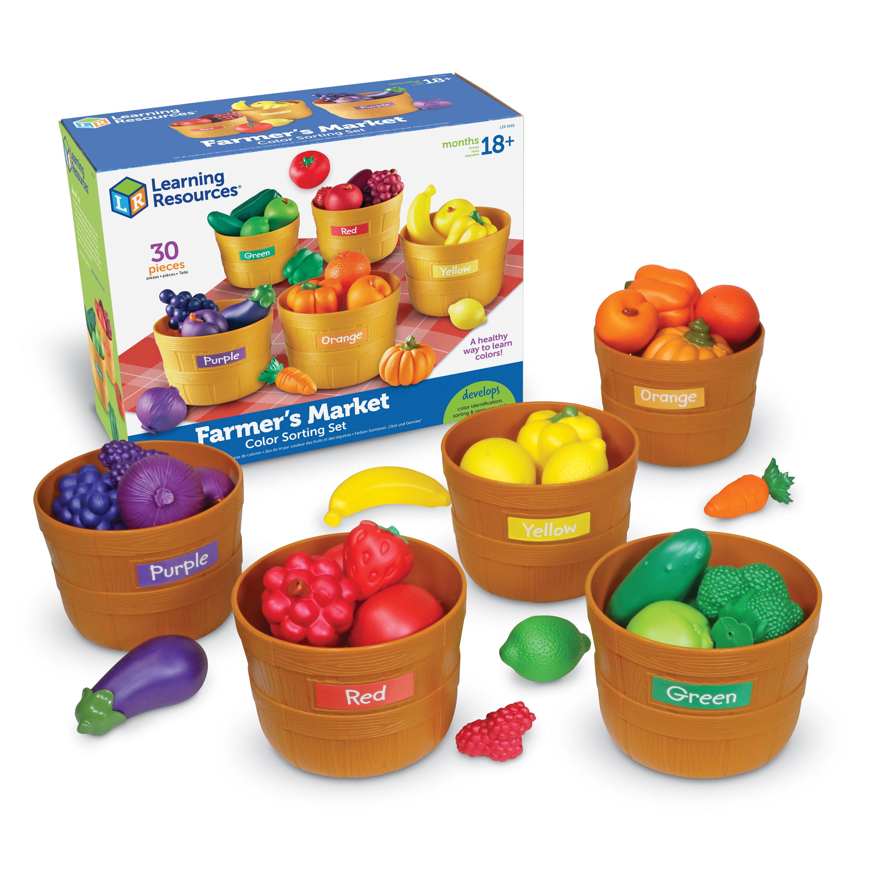 Learning Resources - Boerenmarkt Kleuren Sorteer Set