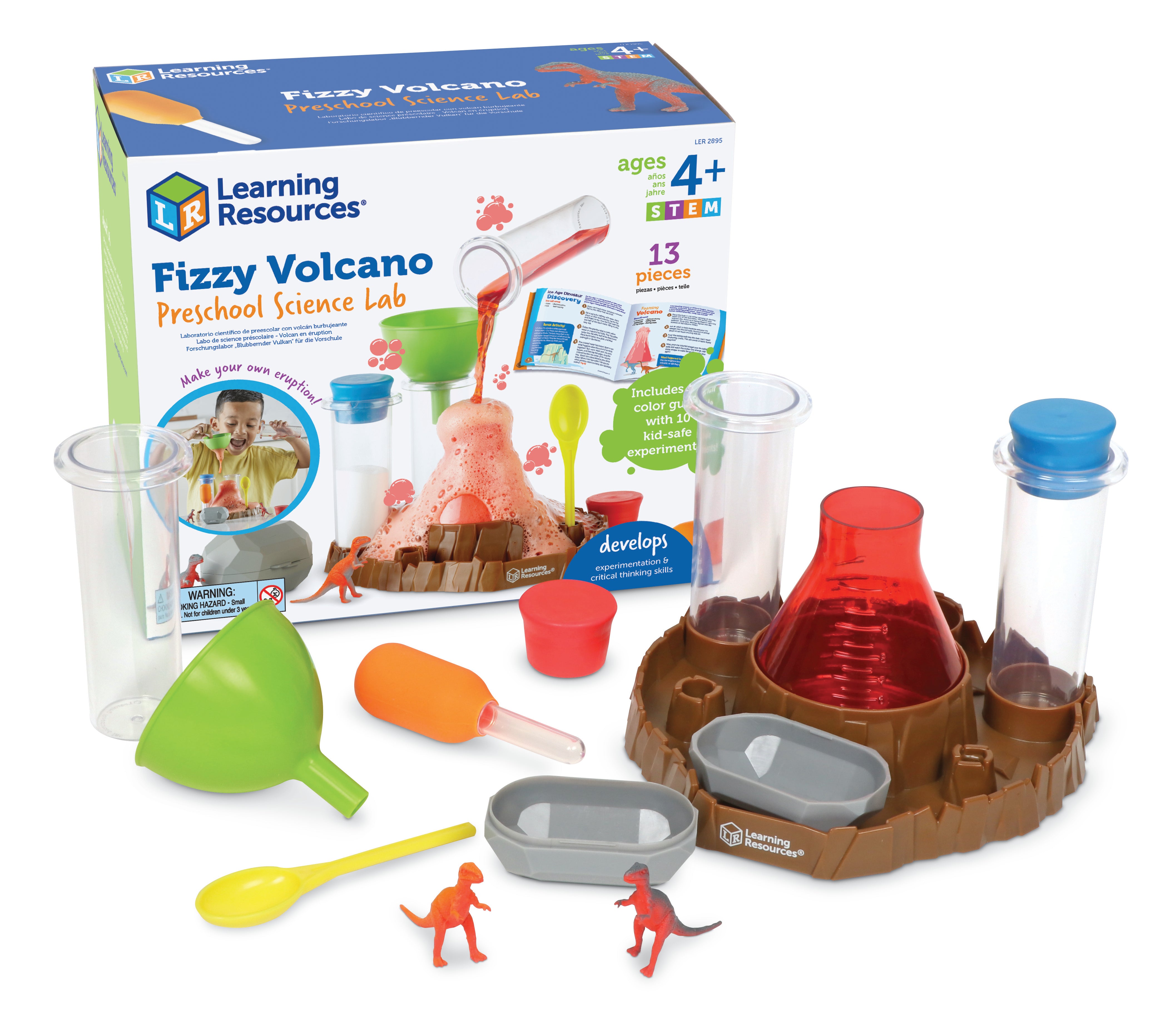 Learning Resources - Fizzy Volcano Voorschoolse Wetenschap Laboratorium