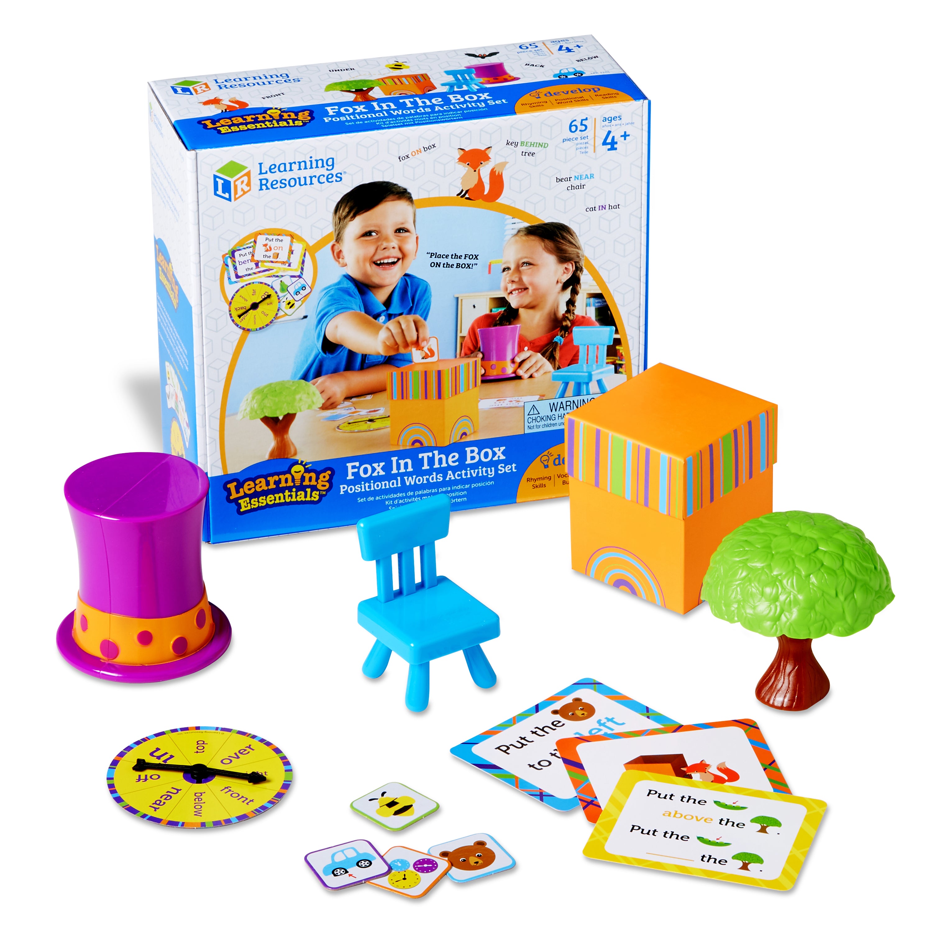 Learning Resources - Vos in de Doos Positiewoorden Activiteitenset
