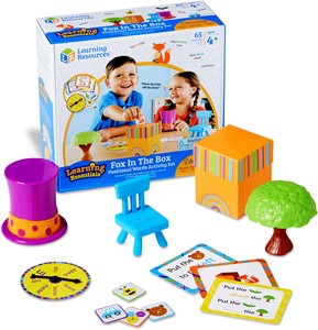 Learning Resources - Vos in de Doos Positiewoorden Activiteitenset